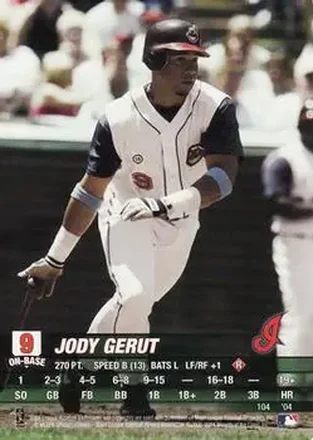 2004 MLB Showdown #104 - Jody Gerut - Cleveland Indians