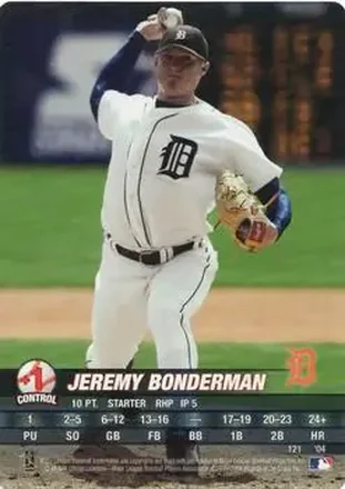 2004 MLB Showdown #121 - Jeremy Bonderman - Detroit Tigers