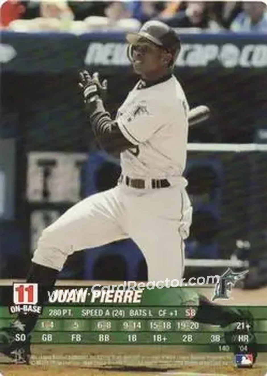 2004 MLB Showdown #140 - Juan Pierre - Florida Marlins - Front