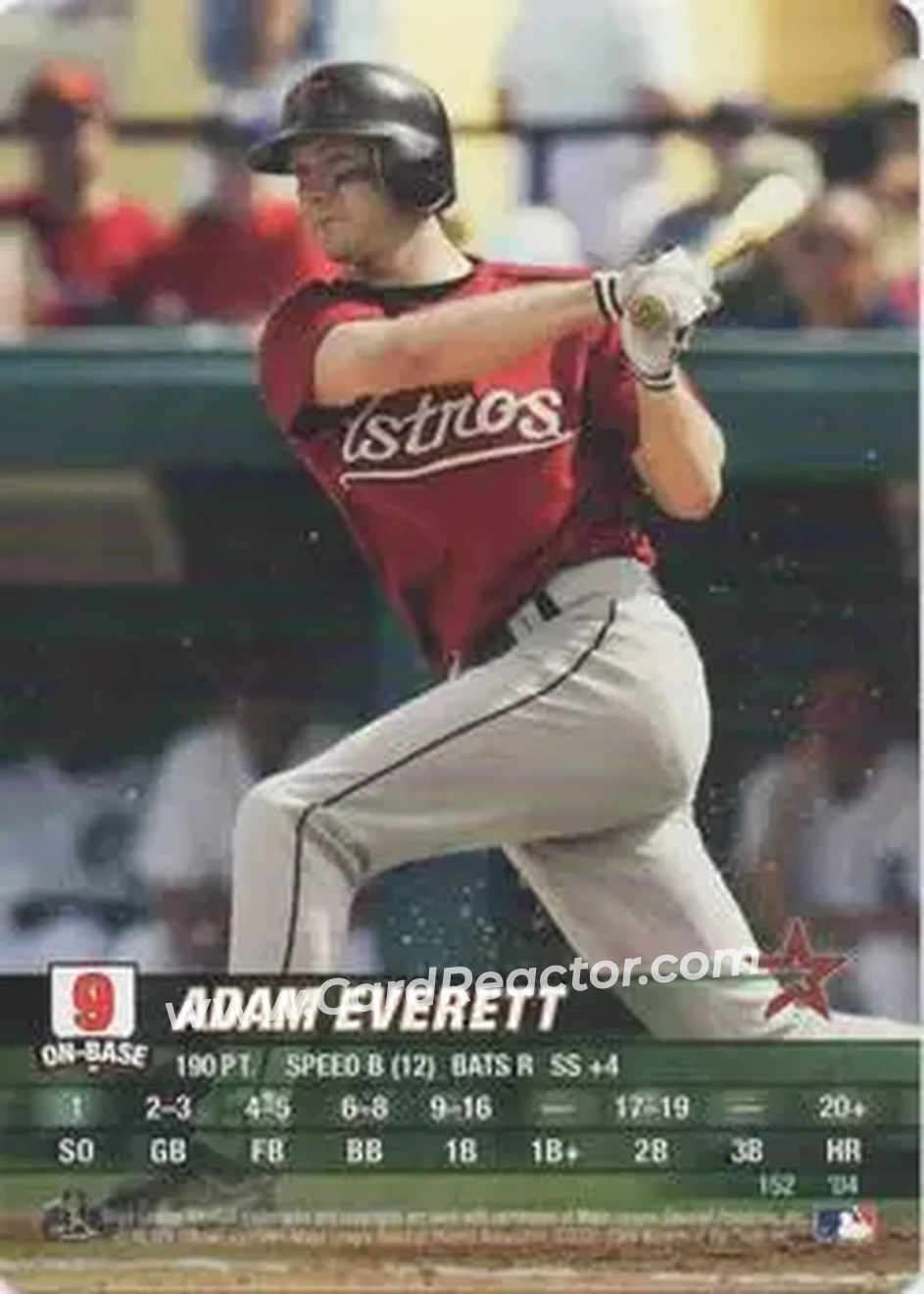 2004 MLB Showdown #152 - Adam Everett - Houston Astros - Front 2004 MLB Showdown #152 - Adam Everett - Houston Astros - Front
