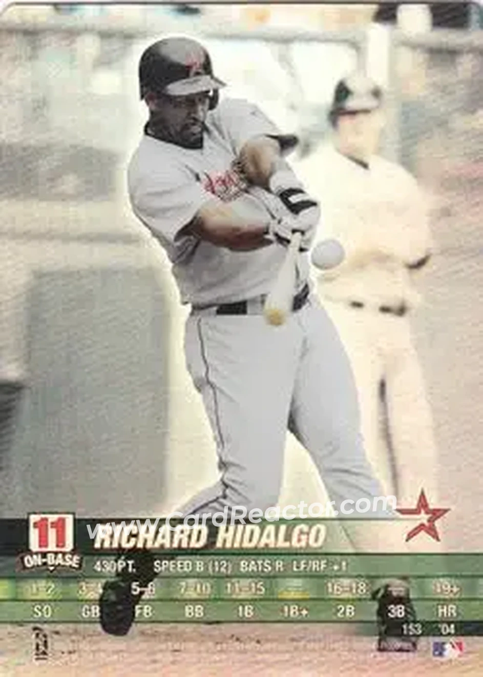 2004 MLB Showdown #153 - Richard Hidalgo - Houston Astros - Front 2004 MLB Showdown #153 - Richard Hidalgo - Houston Astros - Front