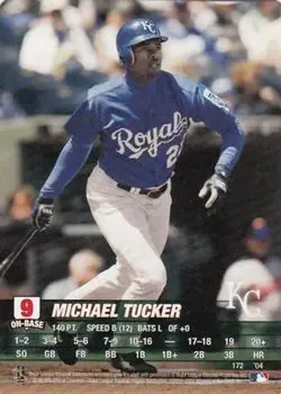 2004 MLB Showdown #172 - Michael Tucker - Kansas City Royals