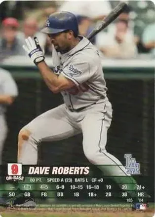 2004 MLB Showdown #185 - Dave Roberts - Los Angeles Dodgers