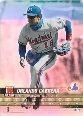 2004 MLB Showdown #207 - Orlando Cabrera - Montreal Expos