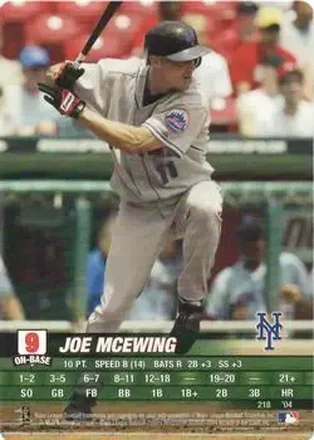 2004 MLB Showdown #218 - Joe McEwing - New York Mets
