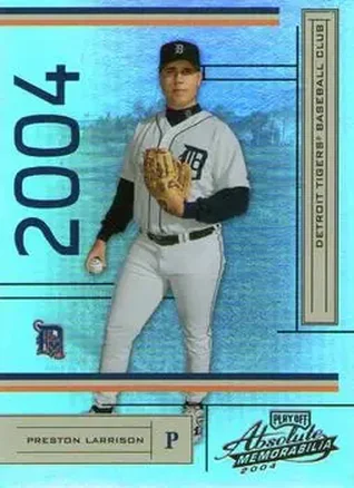 2004 Playoff Absolute Memorabilia #74 - Preston Larrison - Detroit Tigers