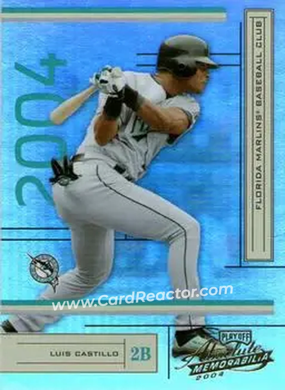 2004 Playoff Absolute Memorabilia #81 - Luis Castillo - Florida Marlins - Front