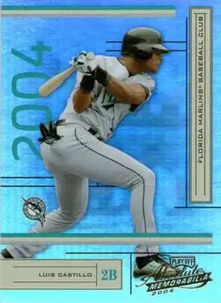 2004 Playoff Absolute Memorabilia #81 - Luis Castillo - Florida Marlins