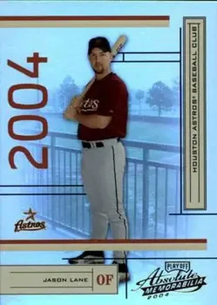 2004 Playoff Absolute Memorabilia #90 - Jason Lane - Houston Astros