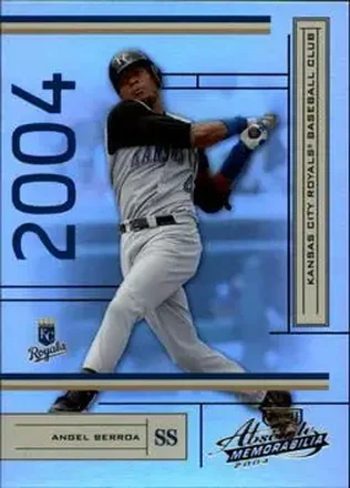 2004 Playoff Absolute Memorabilia #94 - Angel Berroa - Kansas City Royals