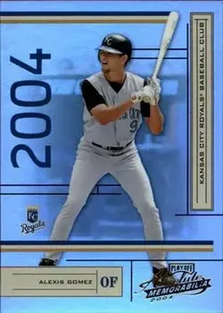 2004 Playoff Absolute Memorabilia #98 - Alexis Gomez - Kansas City Royals