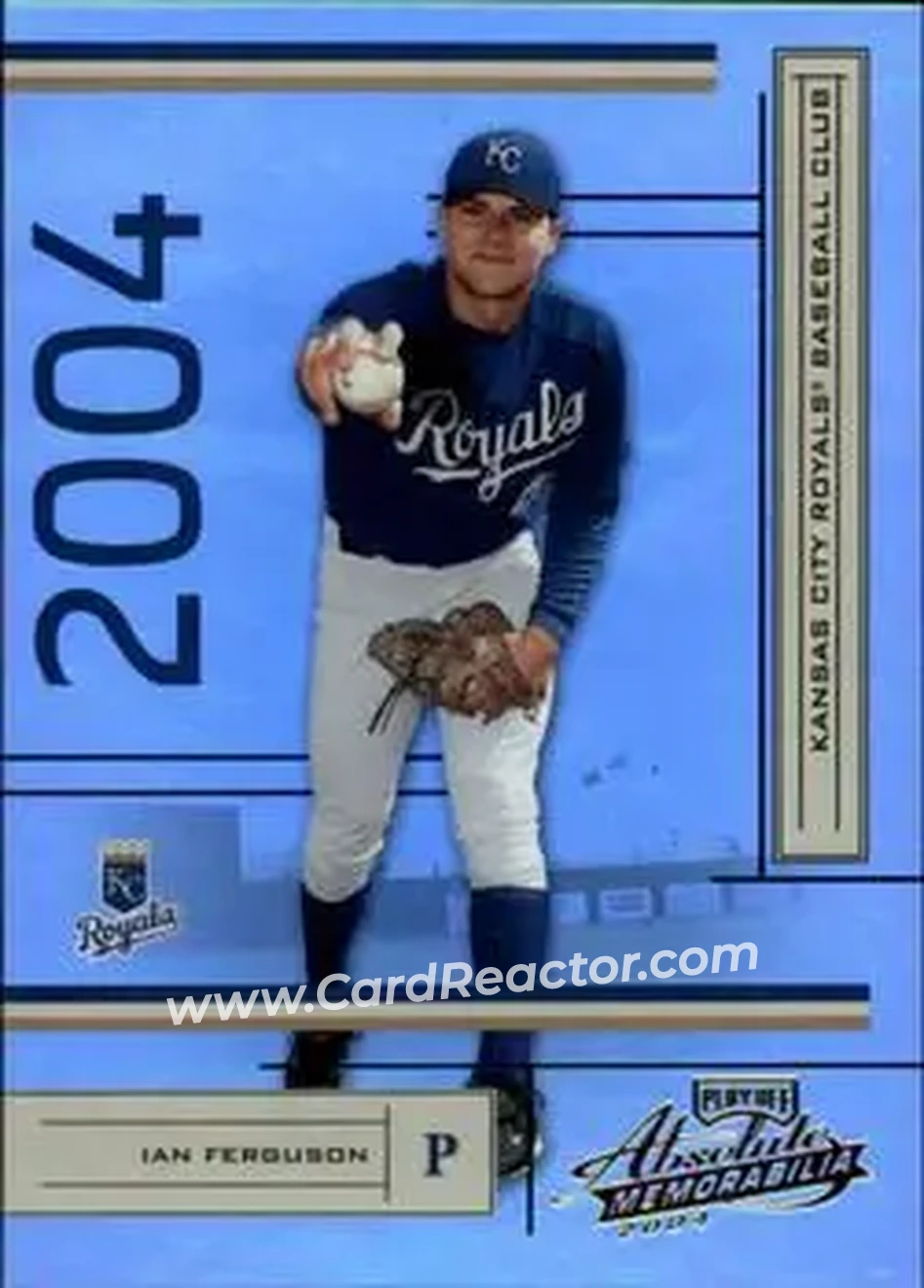2004 Playoff Absolute Memorabilia #99 - Ian Ferguson - Kansas City Royals - Front