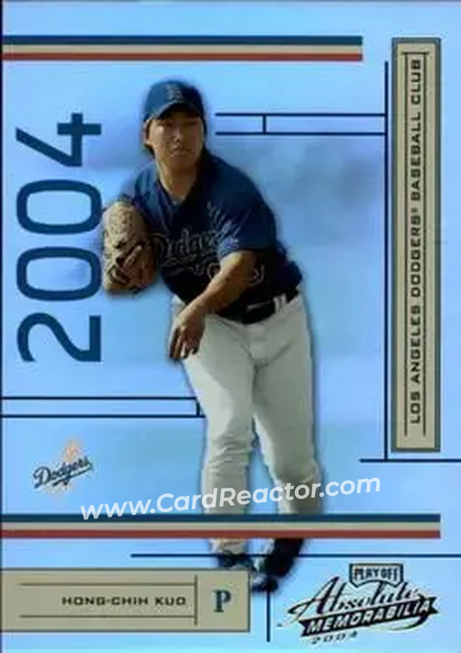 2004 Playoff Absolute Memorabilia #106 - Hong-Chih Kuo - Los Angeles Dodgers - Front