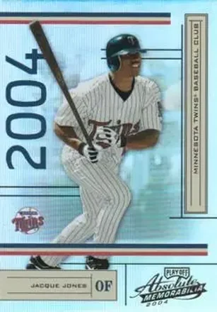 2004 Playoff Absolute Memorabilia #117 - Jacque Jones - Minnesota Twins
