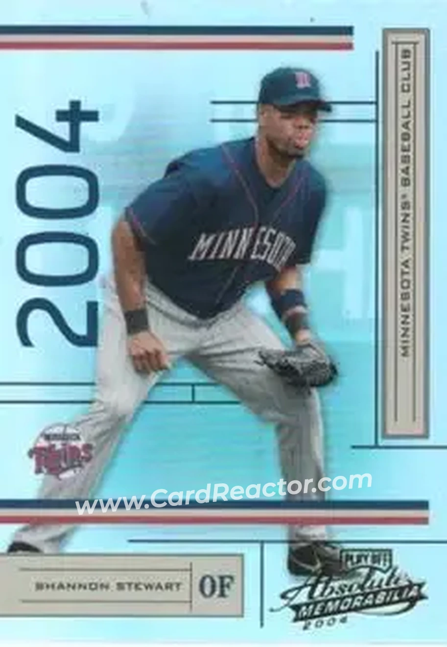 2004 Playoff Absolute Memorabilia #118 - Shannon Stewart - Minnesota Twins - Front