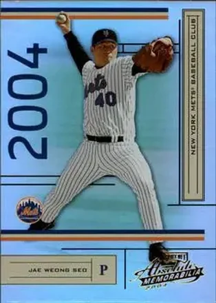 2004 Playoff Absolute Memorabilia #130 - Jae Seo - New York Mets