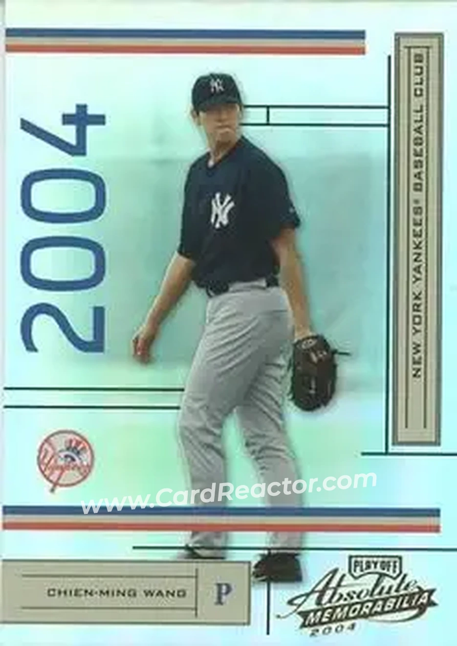 2004 Playoff Absolute Memorabilia #146 - Chien-Ming Wang - New York Yankees - Front