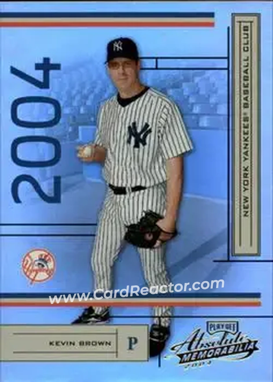 2004 Playoff Absolute Memorabilia #150 - Kevin Brown - New York Yankees - Front