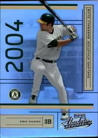 2004 Playoff Absolute Memorabilia #151 - Eric Chavez - Oakland Athletics