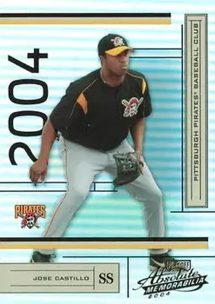 2004 Playoff Absolute Memorabilia #164 - Jose Castillo - Pittsburgh Pirates