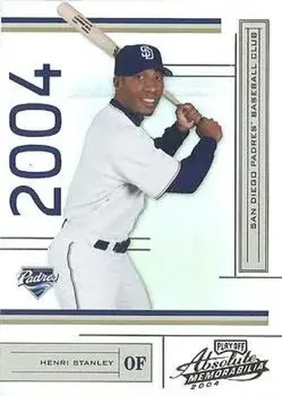 2004 Playoff Absolute Memorabilia #168 - Henri Stanley - San Diego Padres