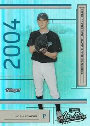 2004 Playoff Absolute Memorabilia #200 - Josh Towers - Toronto Blue Jays