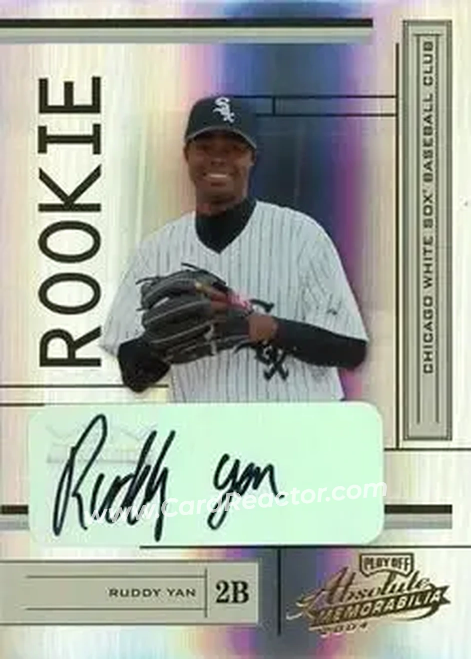 2004 Playoff Absolute Memorabilia #209 - Ruddy Yan - Chicago White Sox - Front 2004 Playoff Absolute Memorabilia #209 - Ruddy Yan - Chicago White Sox - Front