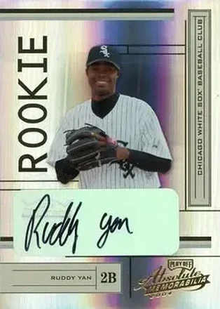 2004 Playoff Absolute Memorabilia #209 - Ruddy Yan - Chicago White Sox
