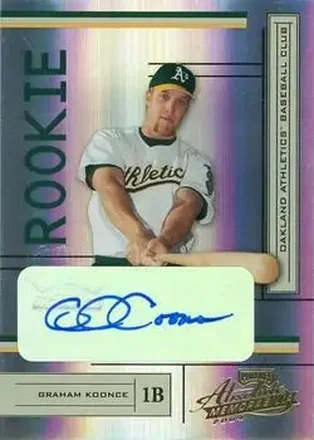 2004 Playoff Absolute Memorabilia #248 - Graham Koonce - Oakland Athletics