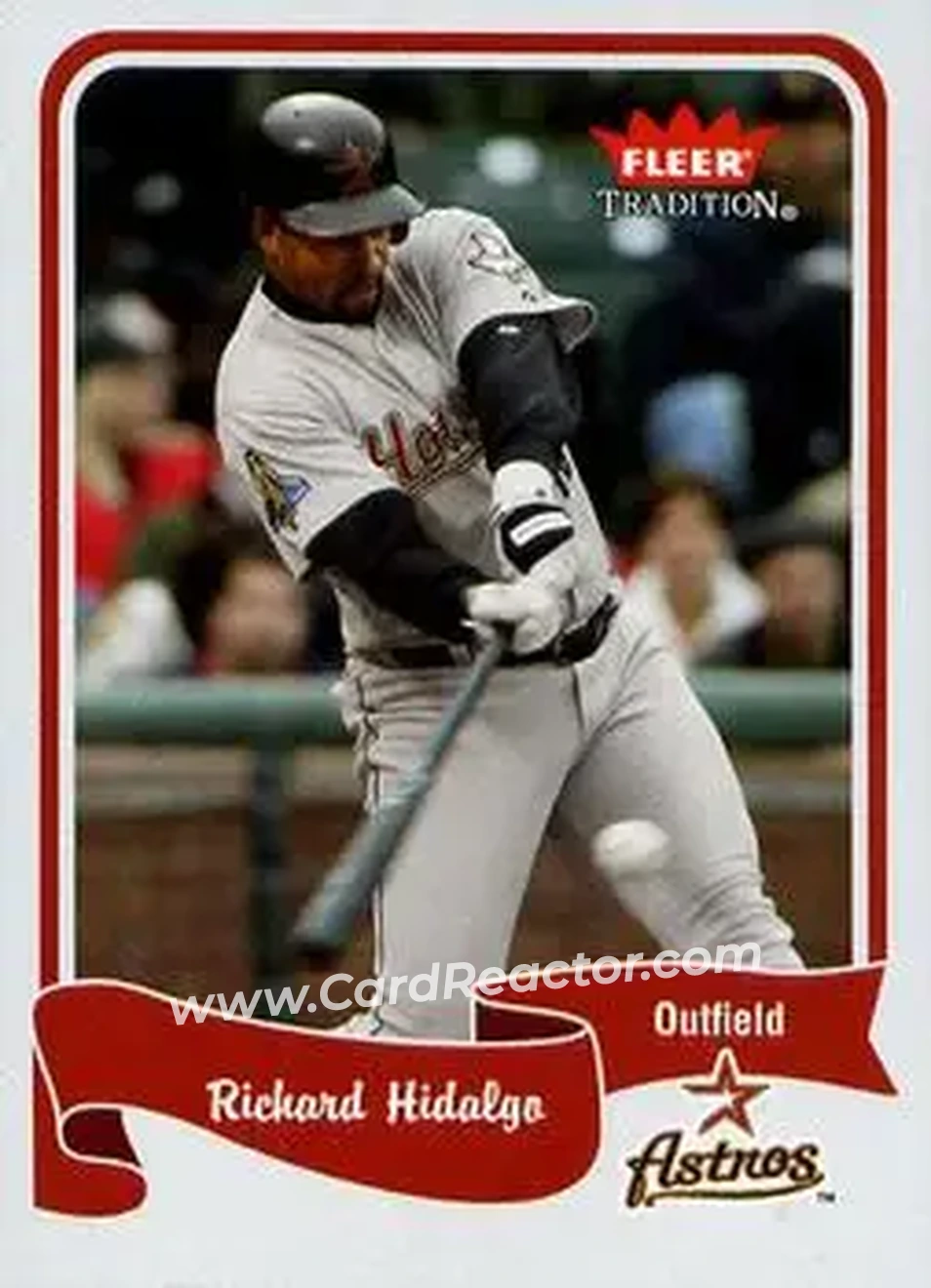 2004 Fleer Tradition #47 - Richard Hidalgo - Houston Astros - Front