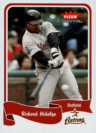 2004 Fleer Tradition #47 - Richard Hidalgo - Houston Astros