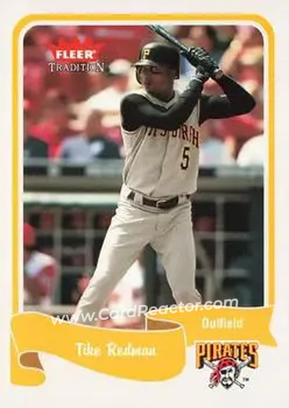 2004 Fleer Tradition #48 - Tike Redman - Pittsburgh Pirates - Front 2004 Fleer Tradition #48 - Tike Redman - Pittsburgh Pirates - Front