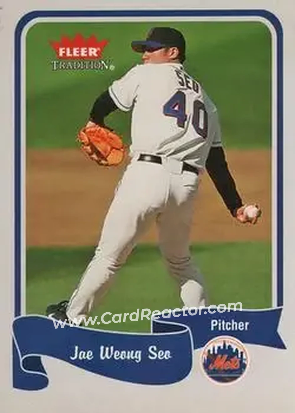 2004 Fleer Tradition #51 - Jae Seo - New York Mets - Front