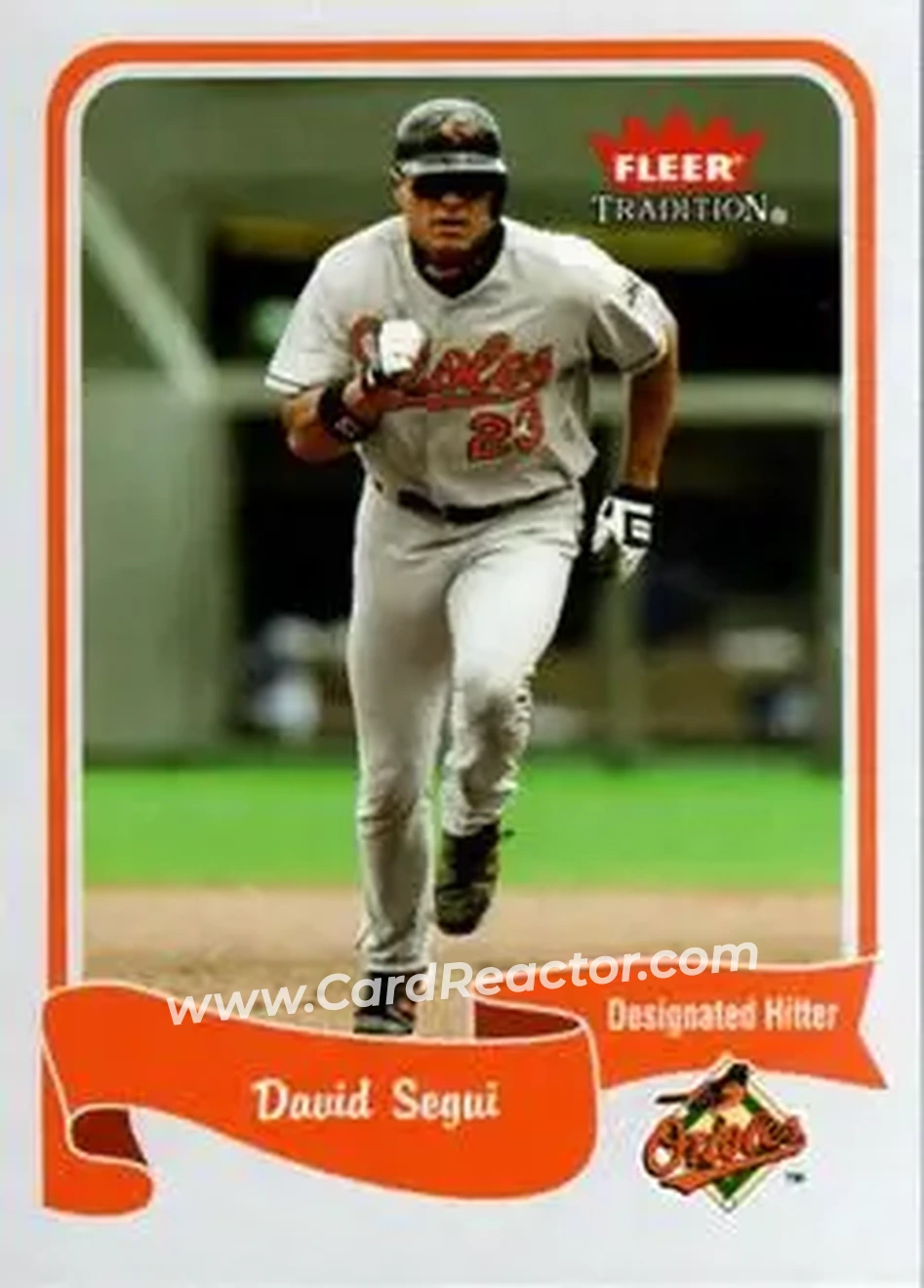 2004 Fleer Tradition #59 - David Segui - Baltimore Orioles - Front 2004 Fleer Tradition #59 - David Segui - Baltimore Orioles - Front