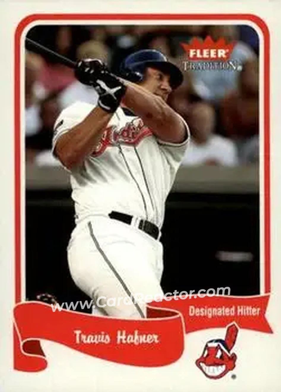 2004 Fleer Tradition #62 - Travis Hafner - Cleveland Indians - Front 2004 Fleer Tradition #62 - Travis Hafner - Cleveland Indians - Front