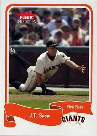 2004 Fleer Tradition #66 - J.T. Snow - San Francisco Giants