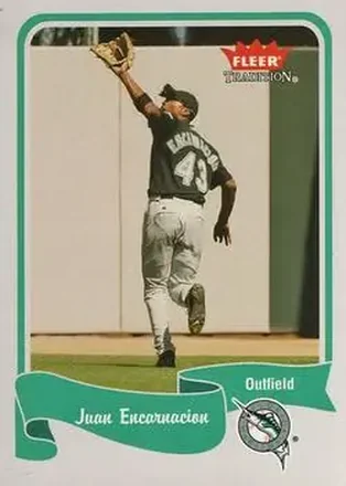 2004 Fleer Tradition #72 - Juan Encarnacion - Florida Marlins