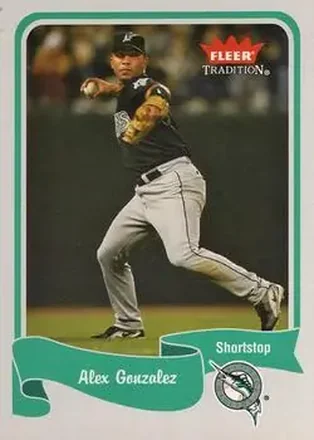 2004 Fleer Tradition #73 - Alex Gonzalez - Florida Marlins