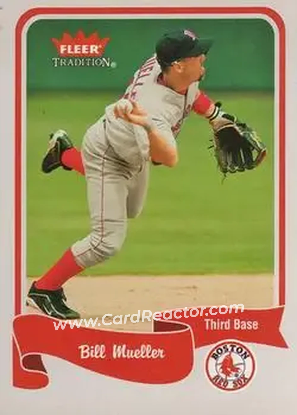 2004 Fleer Tradition #87 - Bill Mueller - Boston Red Sox - Front 2004 Fleer Tradition #87 - Bill Mueller - Boston Red Sox - Front