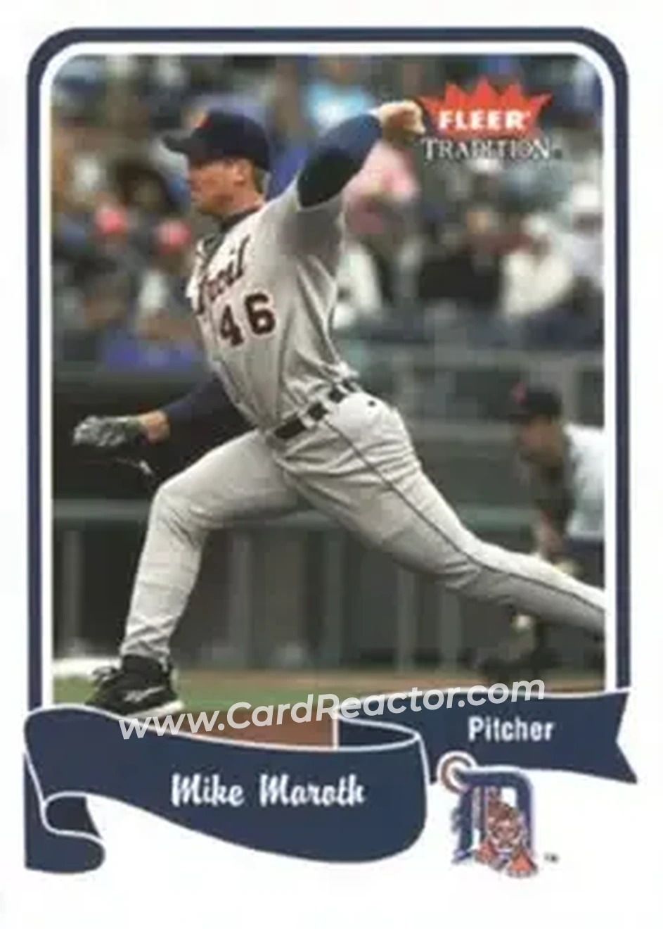 2004 Fleer Tradition #88 - Mike Maroth - Detroit Tigers - Front 2004 Fleer Tradition #88 - Mike Maroth - Detroit Tigers - Front