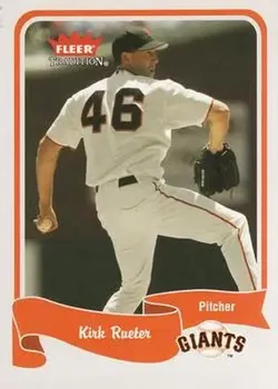 2004 Fleer Tradition #95 - Kirk Rueter - San Francisco Giants