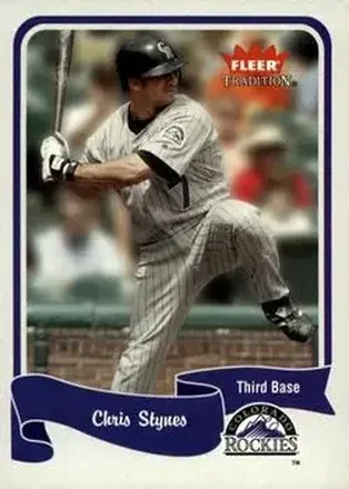 2004 Fleer Tradition #100 - Chris Stynes - Colorado Rockies