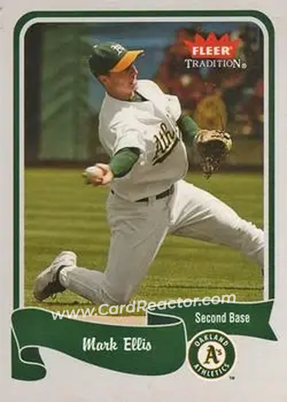 2004 Fleer Tradition #109 - Mark Ellis - Oakland Athletics - Front 2004 Fleer Tradition #109 - Mark Ellis - Oakland Athletics - Front