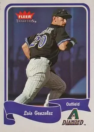 2004 Fleer Tradition #115 - Luis Gonzalez - Arizona Diamondbacks