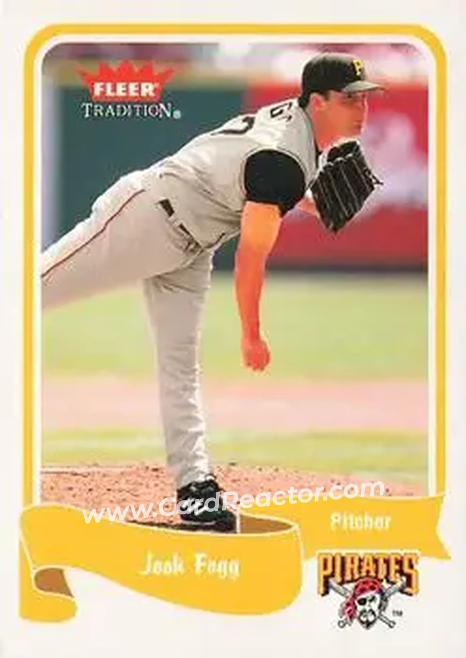 2004 Fleer Tradition #125 - Josh Fogg - Pittsburgh Pirates - Front