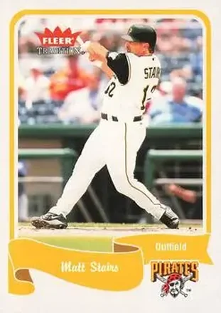 2004 Fleer Tradition #129 - Matt Stairs - Pittsburgh Pirates