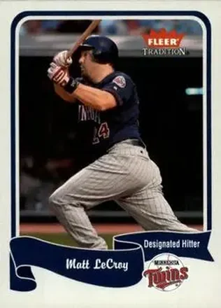 2004 Fleer Tradition #135 - Matt LeCroy - Minnesota Twins
