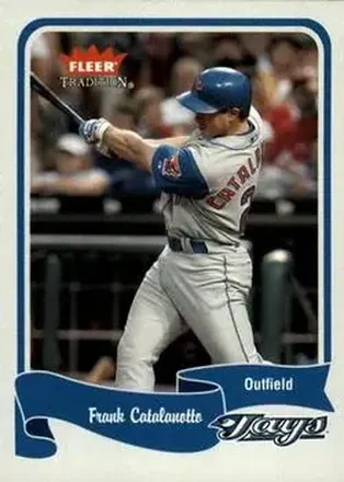 2004 Fleer Tradition #137 - Frank Catalanotto - Toronto Blue Jays