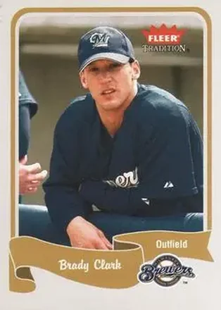 2004 Fleer Tradition #144 - Brady Clark - Milwaukee Brewers