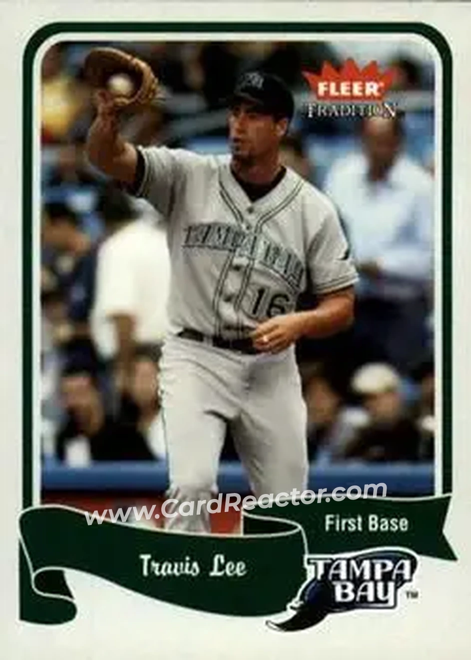 2004 Fleer Tradition #151 - Travis Lee - Tampa Bay Devil Rays - Front 2004 Fleer Tradition #151 - Travis Lee - Tampa Bay Devil Rays - Front
